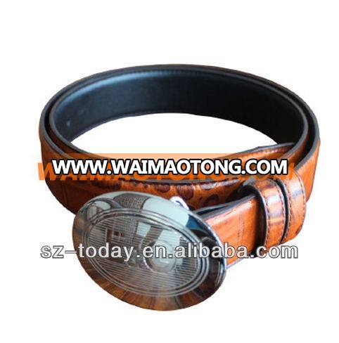 Western new fashion metal belt for men